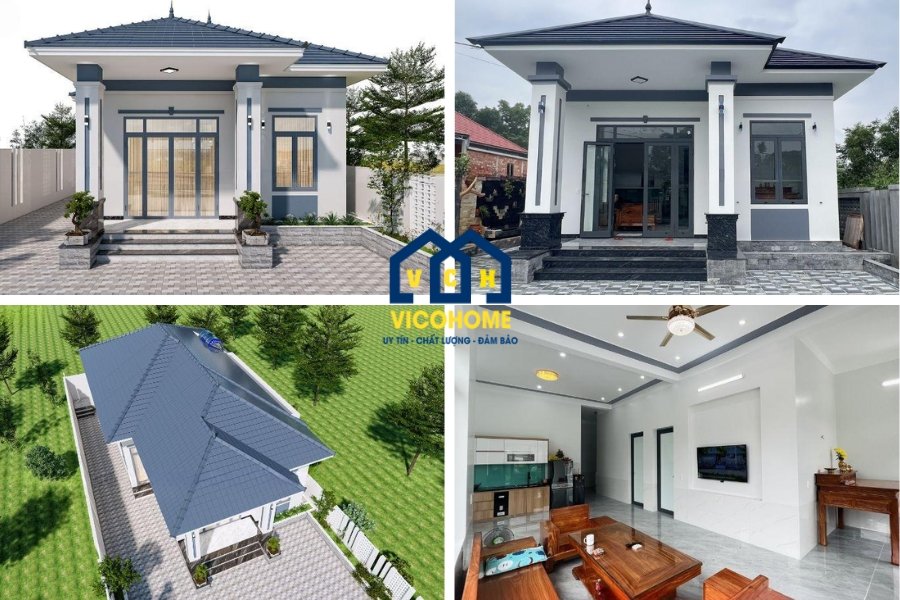 Xây nhà 1 tầng 80m2 hết bao nhiêu tiền? Cập nhật chi phí chi tiết 2025
